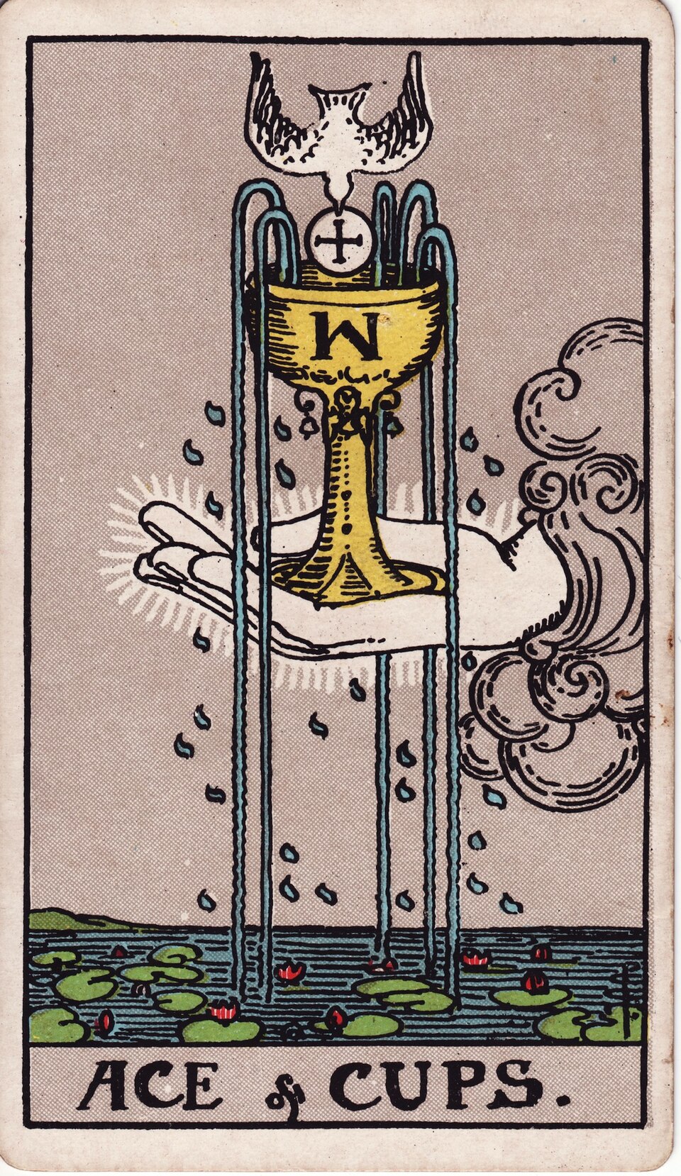 Lá bài Tarot Ace of Cups
