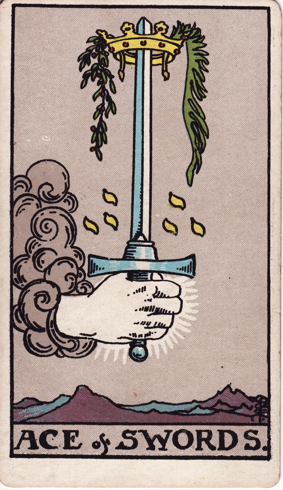Lá bài Tarot Ace of Swords