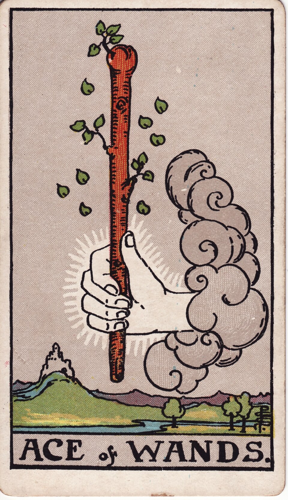 Lá bài Tarot Ace of Wands