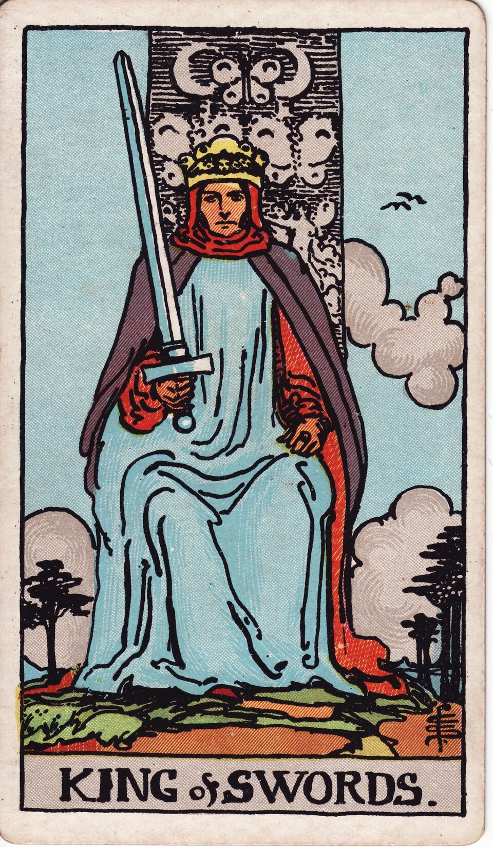 Lá bài Tarot King of Swords