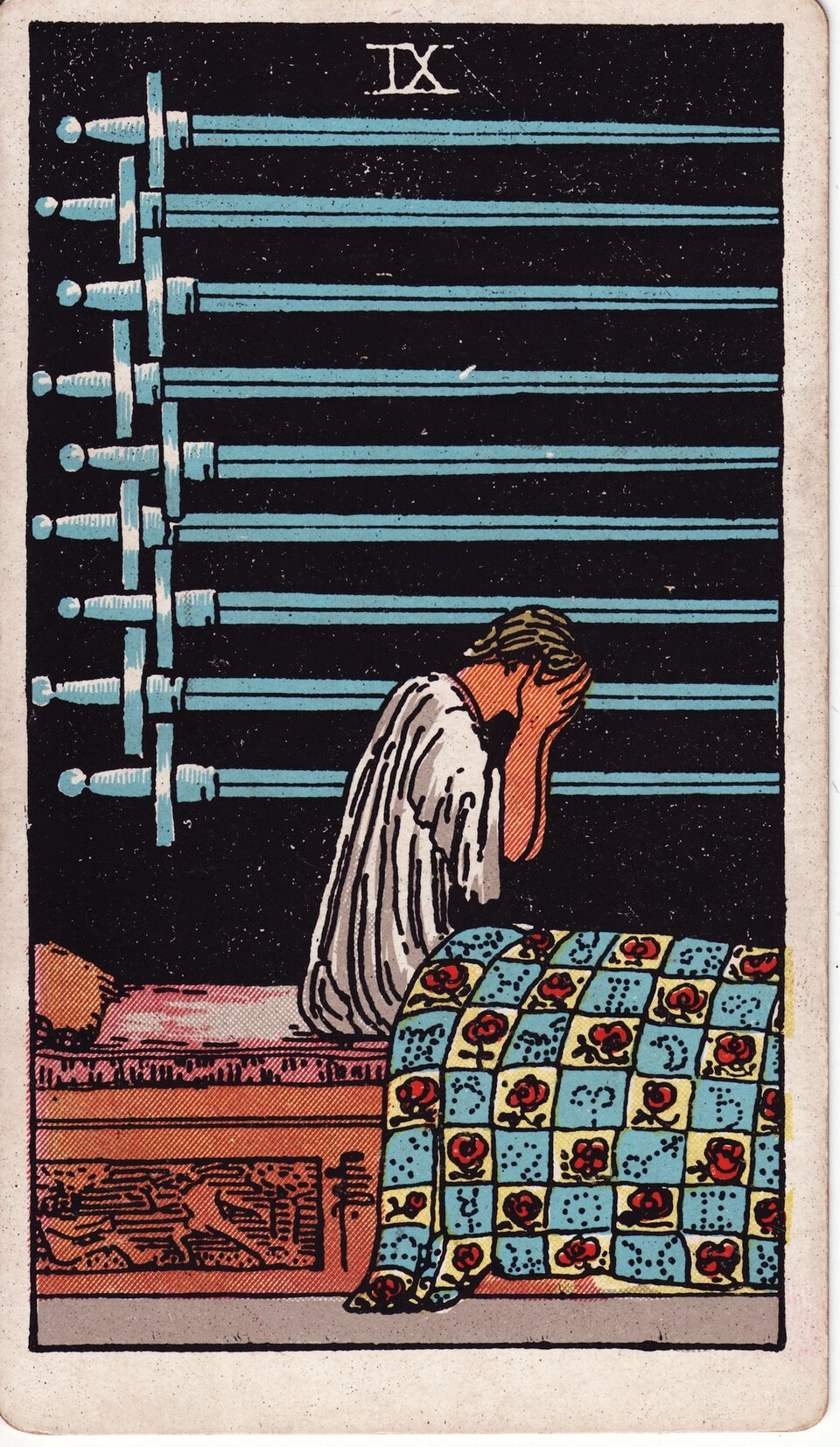Lá bài Tarot Nine of Swords