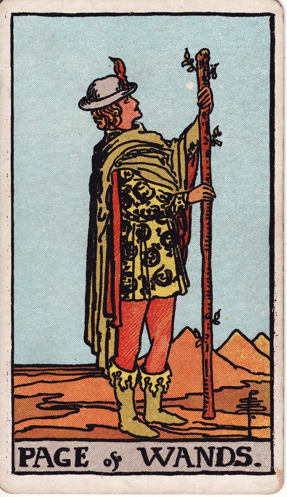 Lá bài Tarot Page of Wands