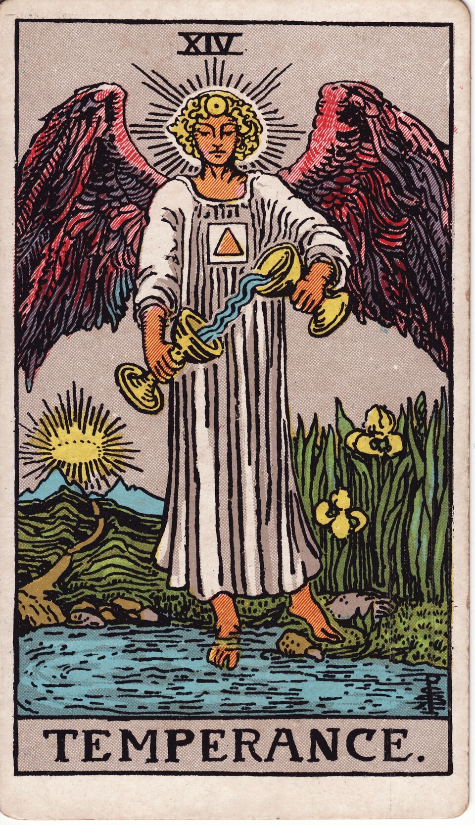 Lá bài Tarot Temperance