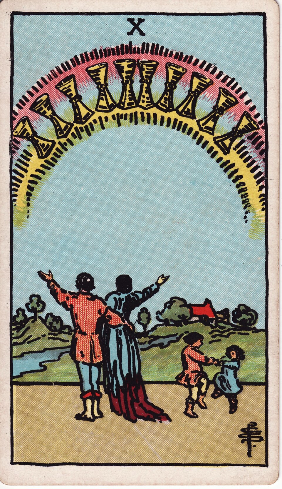 Lá bài Tarot Ten of Cups