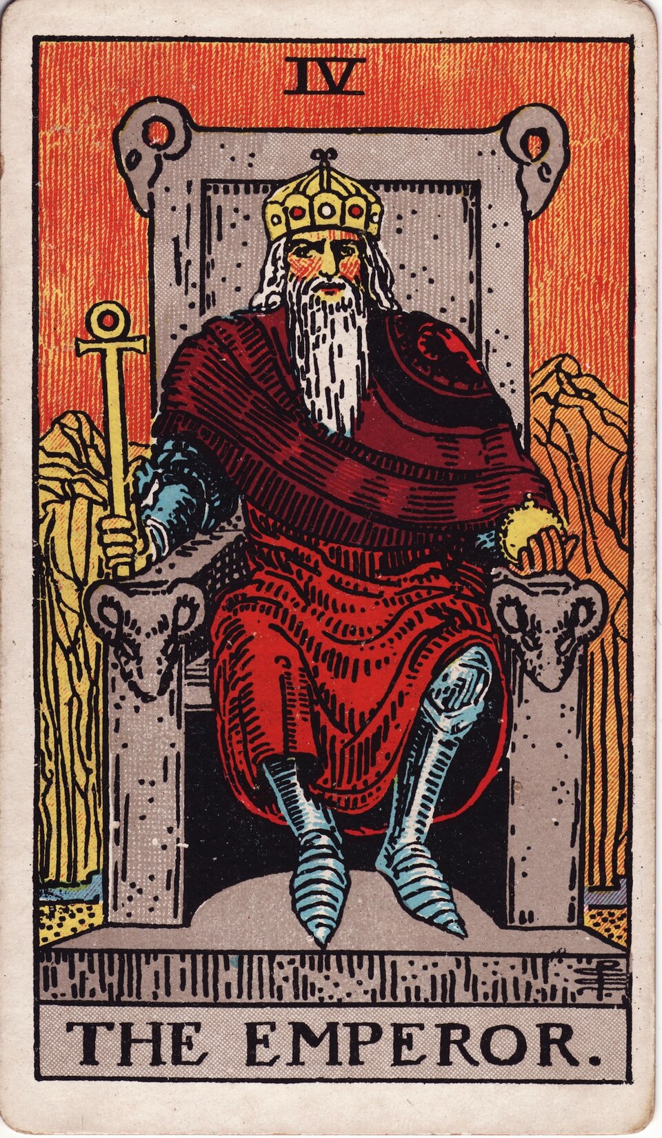 Lá bài Tarot The Emperor