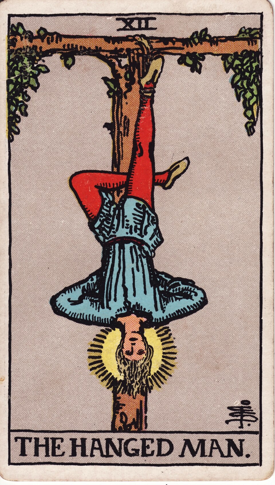Lá bài Tarot The Hanged Man