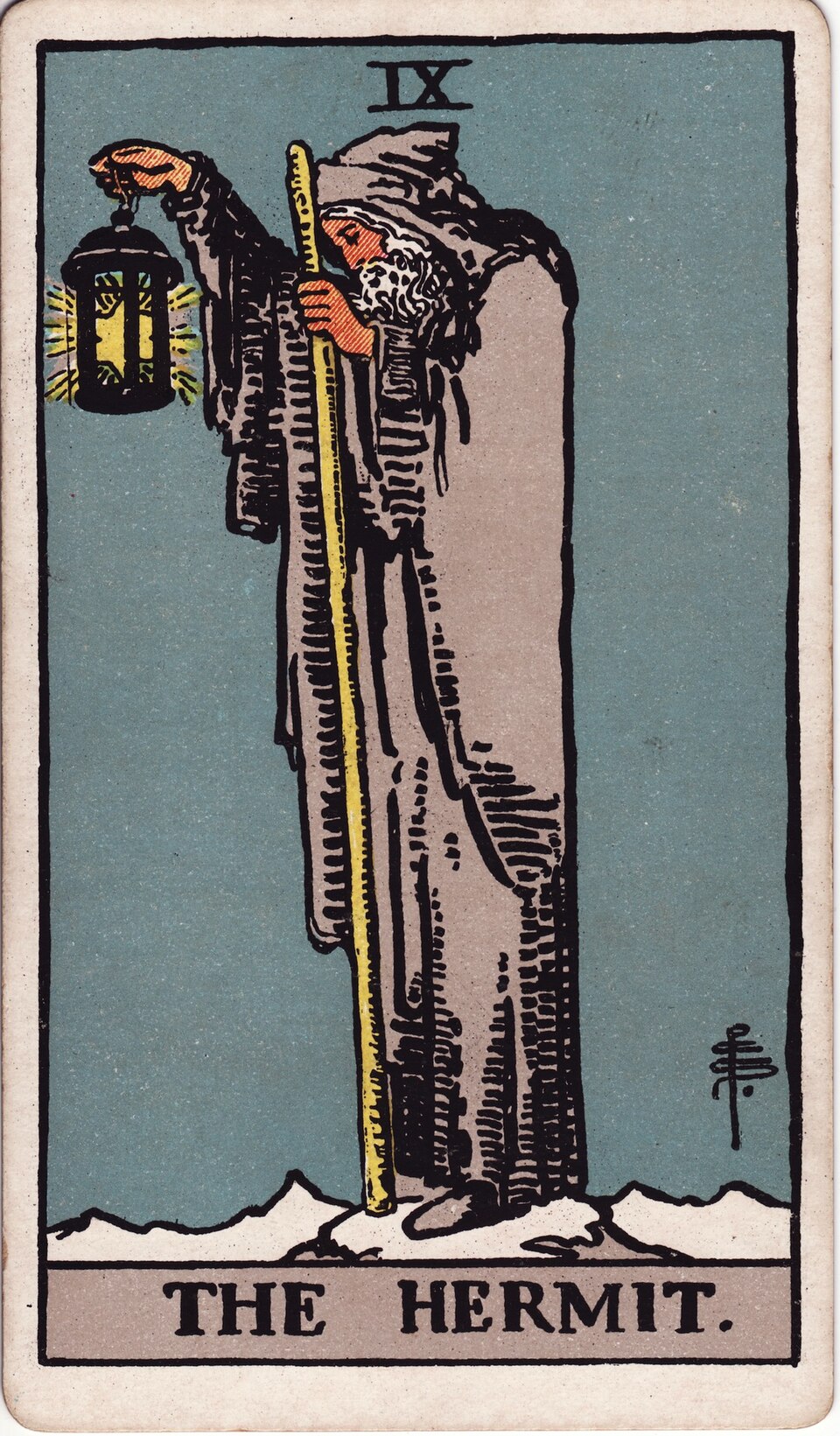 Lá bài Tarot The Hermit