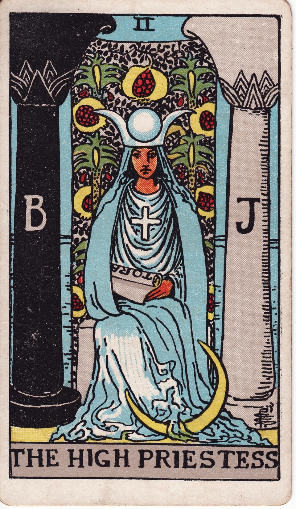 Lá bài Tarot The High Priestess