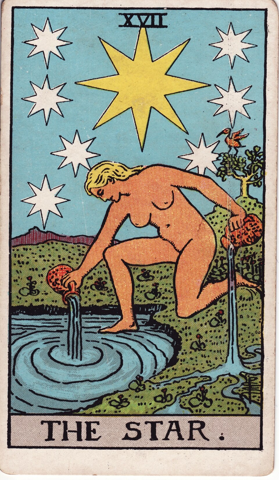 Lá bài Tarot The Star
