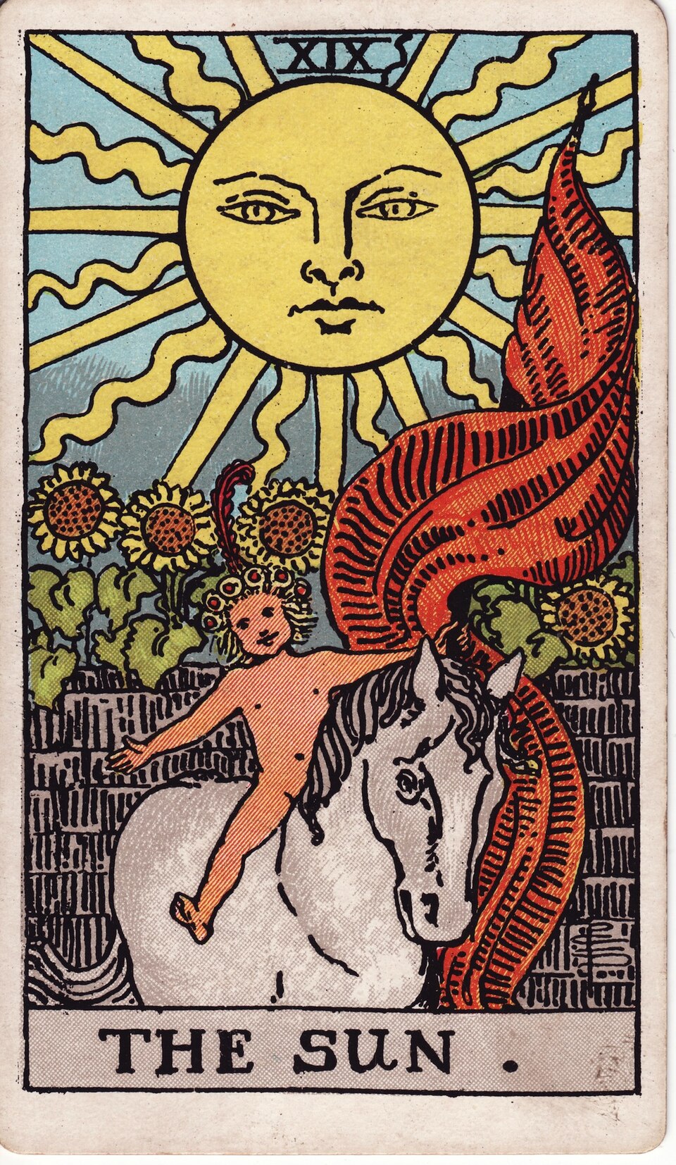 Lá bài Tarot The Sun
